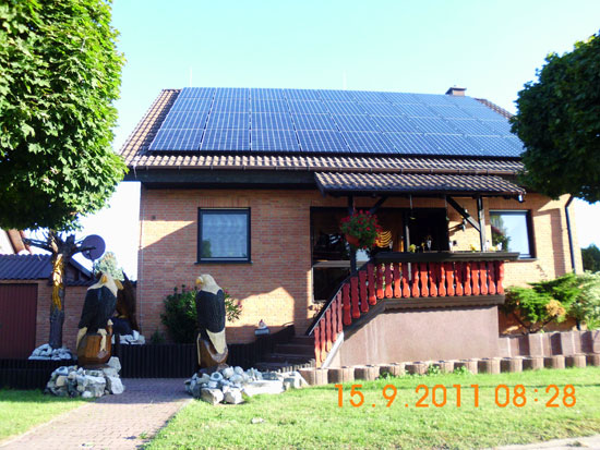 Photovoltaikanlage in Schmerkendorf - realisiert von Renoc